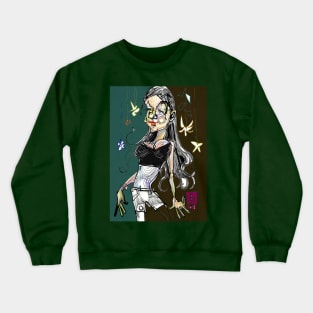 young lara croft Crewneck Sweatshirt